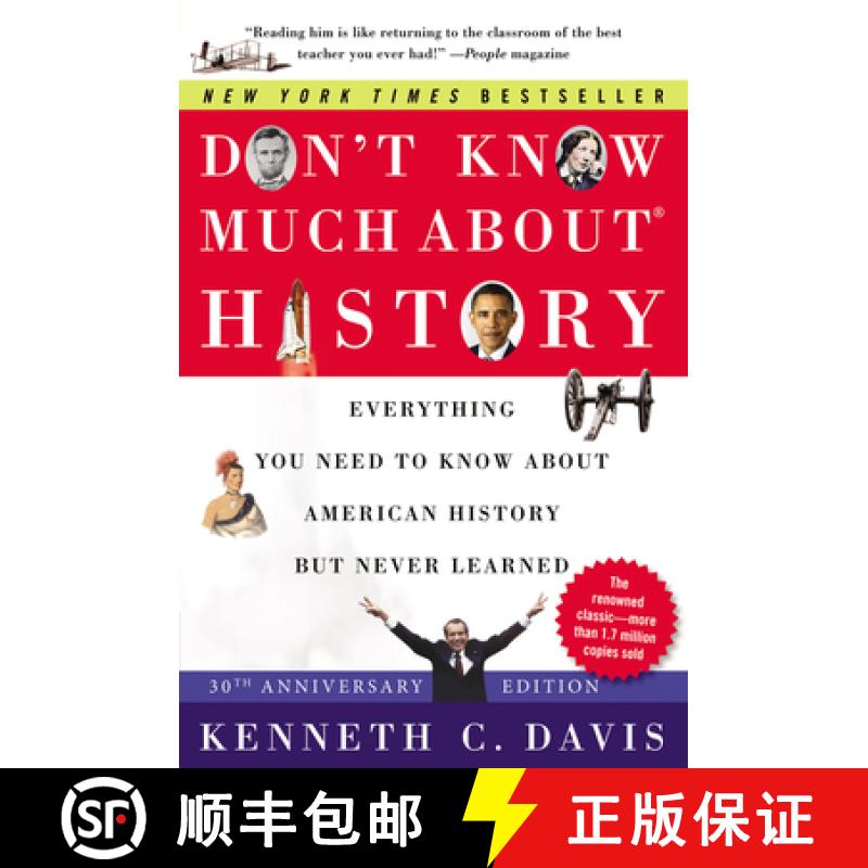 【3-4周达】Don't Know Much About(r) History [30th Anniversary Edition]: Everything You Need to Know a... [9780063067196]