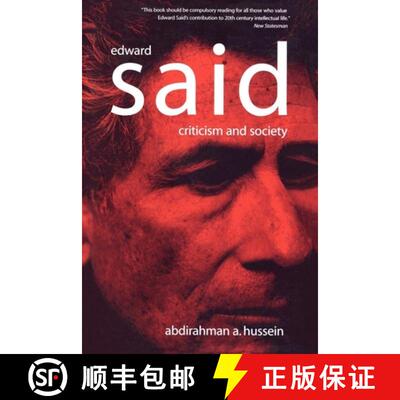 【3-4周达】Edward Said: Criticism and Society [9781859843901]