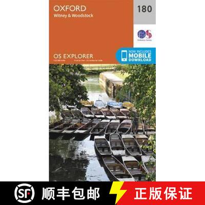 【3-4周达】Oxford, Witney and Woodstock [9780319243732]