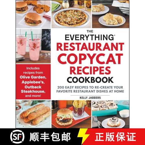 【3-4周达】The Everything Restaurant Copycat Recipes Cookbook: 200 Easy Recipes to Re-Create Your Fav... [9781507223239]