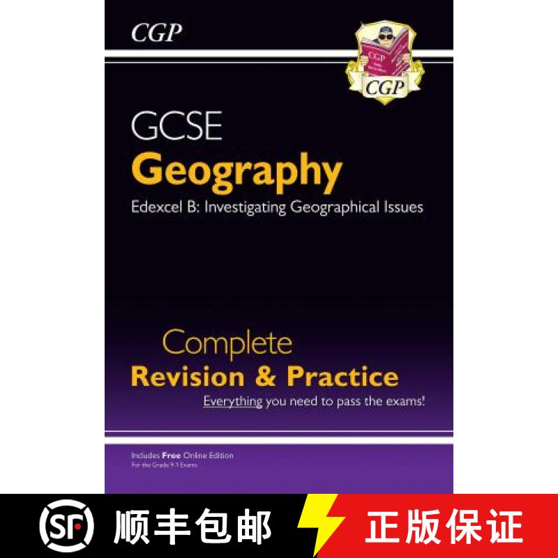 【2-3周达】New Grade 9-1 GCSE Geography Edexcel B Complete Revision & Practice (with Online Edition) [9781789080919]