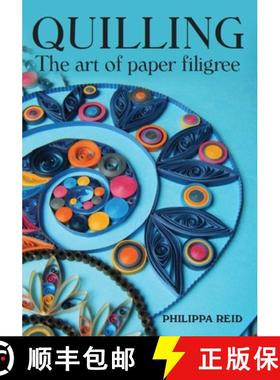 【3-4周达】Quilling: The Art of Paper Filigree [9781785006135]