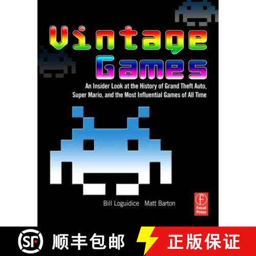 【3-4周达】Vintage Games: An Insider Look at the History of Grand Theft Auto, Super Mario, and the Mo... [9780240811468]