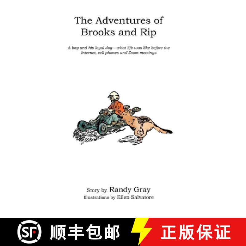 【3-4周达】The Adventures of Brooks and Rip [9781954682405]