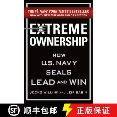 现货 极端领导力 Extreme Ownership: How U.S. Navy Seals Lead and Win [9781250183866]
