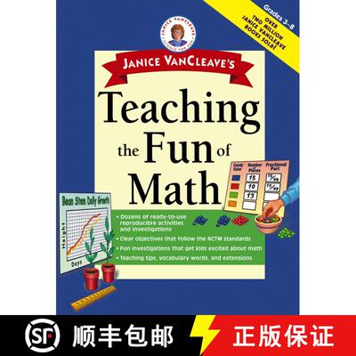 【3-4周达】Janice Vancleave'S Teaching The Fun Of Math [Wiley教育学] [9780471331049]