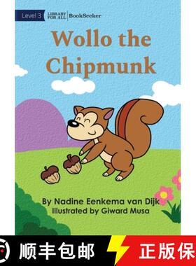 预订 Wollo the Chipmunk [9781922827906]