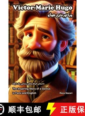 【3-4周达】Victor Hugo: The Inspiring Story of a Genius in Farsi and English [9798896471424]