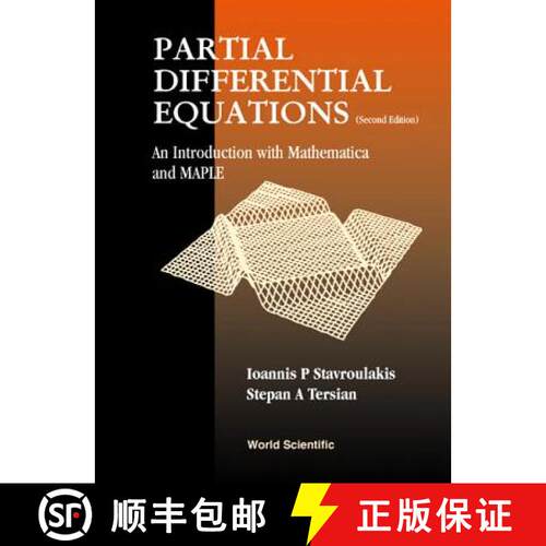 预订 精装 Partial Differential Equations: An Introduction With Mathematica And Maple (2nd Edition): A... [9789812388155]