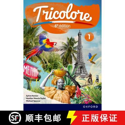 【3-4周达】Tricolore 1 Sixth Edition Student Book [9781382045254]