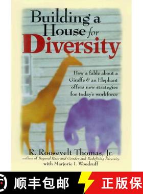 【3-4周达】Building a House for Diversity: How a Fable about a Giraffe & an Elephant Offers New Strat... [9780814404638]