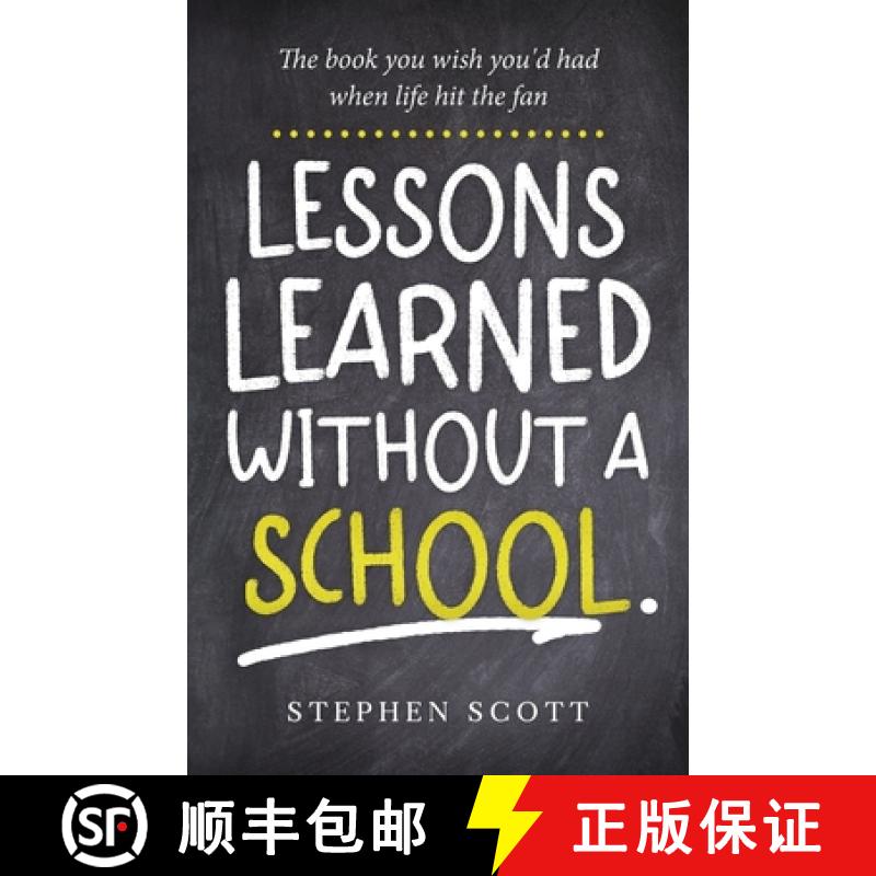 【2-3周达】Lessons Learned Without A School: The book you wish you'd had when life hit the fan [9782072092480]