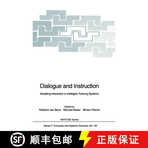 【3-4周达】精装 Dialogue and Instruction: Modelling Interaction in Intelligent Tutoring Systems [9783540588344]