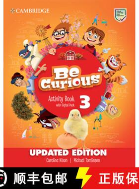 【3-4周达】Be Curious Level 3 Activity Book with Home Booklet and Digital Pack Updated [9788413221861]