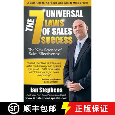 【3-4周达】The 7 Universal Laws of Sales Success: The New Science of Sales Effectiveness [9780987446633]