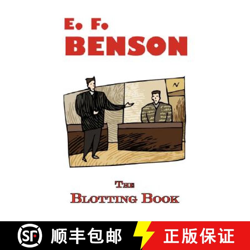 【4周达】The Blotting Book - A Mystery by E.F. Benson [9781604501353]