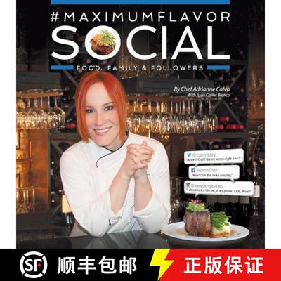 【3-4周达】#MaximumFlavorSocial: Food, Family & Followers [9780990971603]
