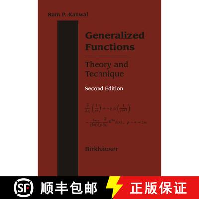 【3-4周达】Generalized Functions Theory and Technique : Theory and Technique (Second Edition 1998) [9781468400373]