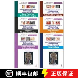 Textbook Six Comprehensive Sataloff Volume Surgery Otolaryngology Set Neck 4周达 9789351527459 Head