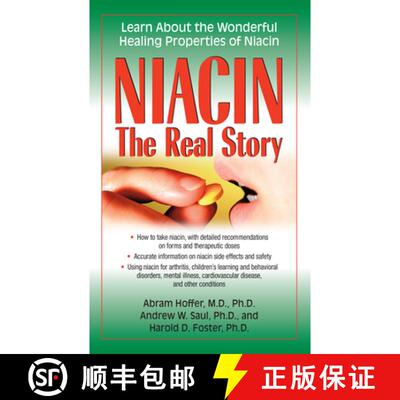 【3-4周达】精装 Niacin: The Real Story : Learn about the Wonderful Healing Properties of Niacin [9781681627564]