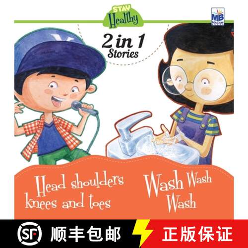 【3-4周达】Stay Healthy : Head Shoulders and Wash wash wash [9781640358171]