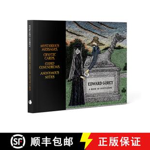 Notes 4周达 Mysterious Gorey Cryptic Anonymous Book Conundrums Edward Coded Cards 9780764955280 o... Messages