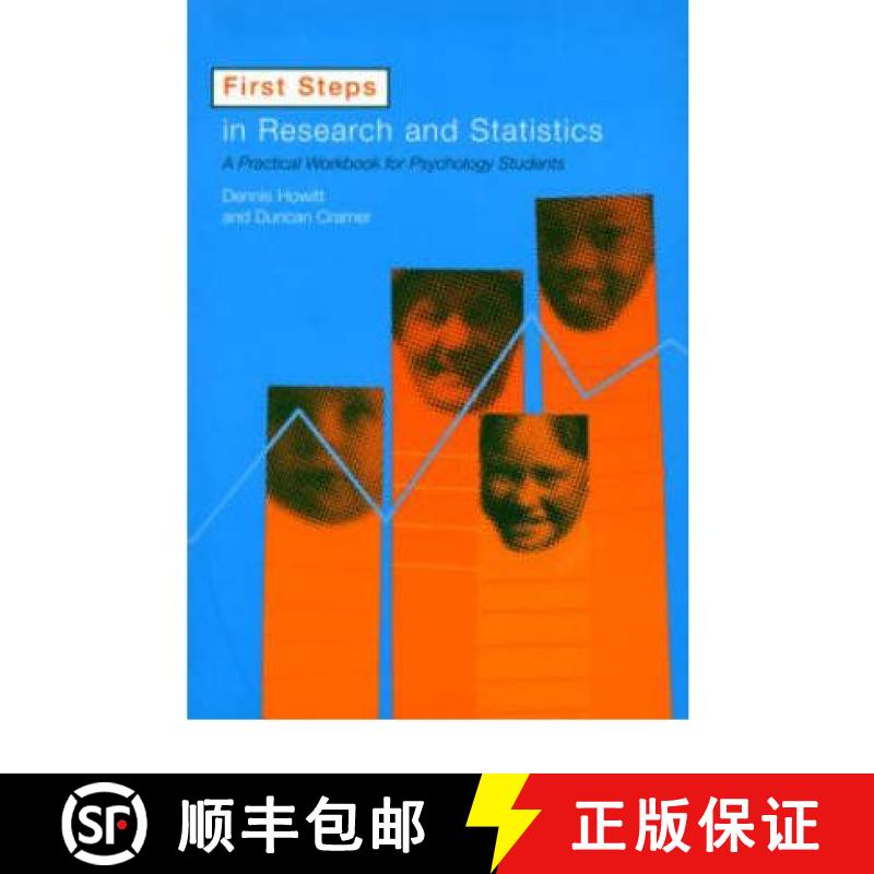 【3-4周达】First Steps in Research and Statistics: A Practical Workbook for Psychology Students [9780415201018]
