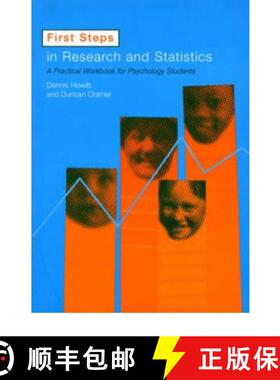 【3-4周达】First Steps in Research and Statistics: A Practical Workbook for Psychology Students [9780415201018]