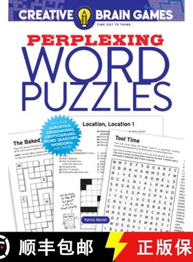 预订 Creative Brain Games Perplexing Word Puzzles [9780486850580]