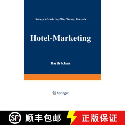 【3-4周达】Hotel-Marketing : Strategien, Marketing-Mix, Planung, Kontrolle [9783409136815]