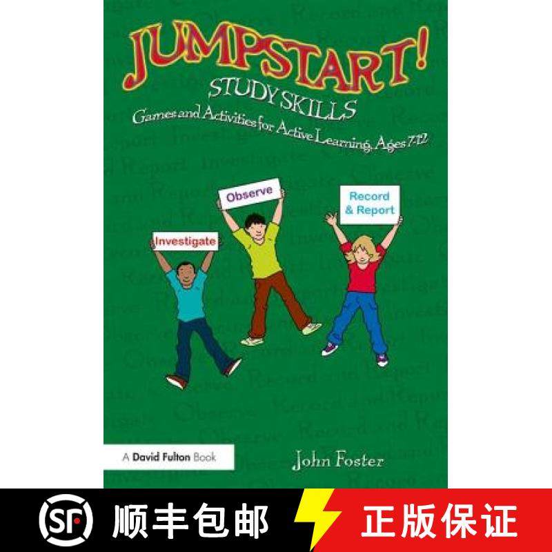 【3-4周达】Jumpstart! Study Skills: Games and Activities for Active Learning, Ages 7-12 [9781138241480]