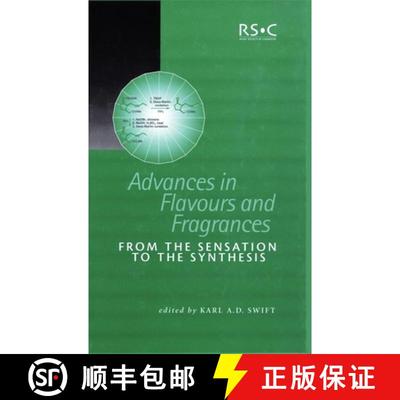 【3-4周达】Advances in Flavours and Fragrances : From the Sensation To the Synthesis [9780854048212]