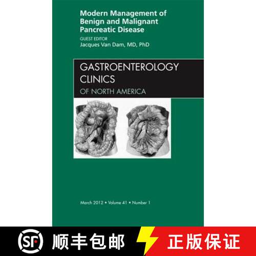 【3-4周达】精装 Modern Management of Benign and Malignant Pancreatic Disease, an Issue of Gastroenter... [9781455738632]