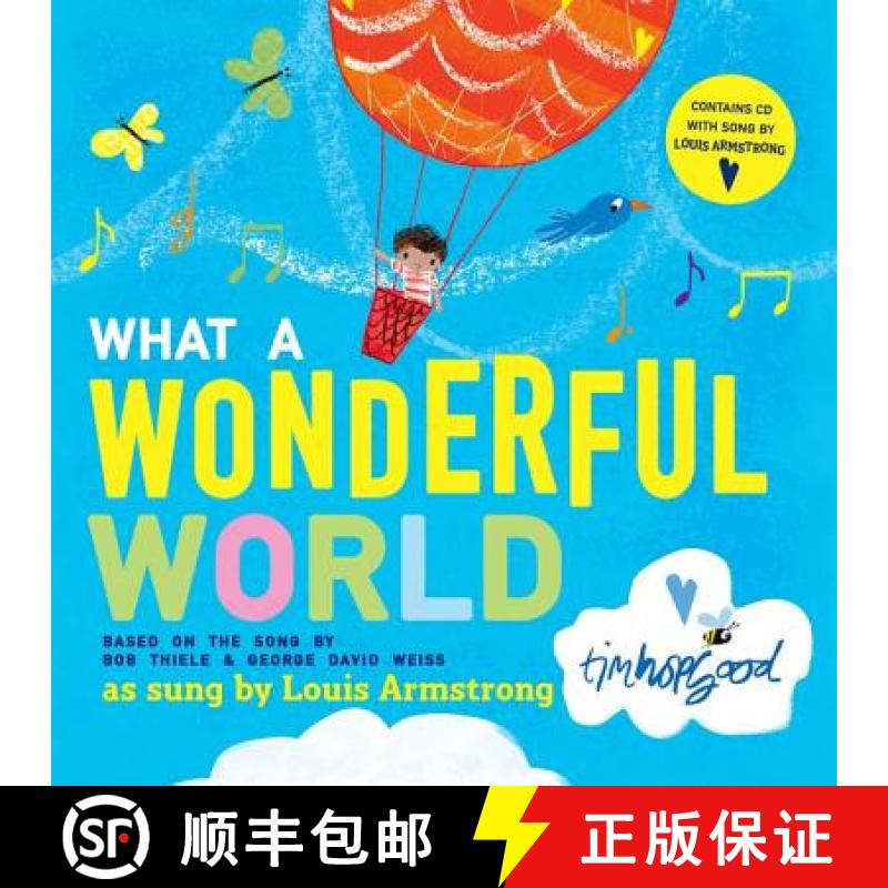 【2-3周达】What a Wonderful World Book and CD [9780192736918]