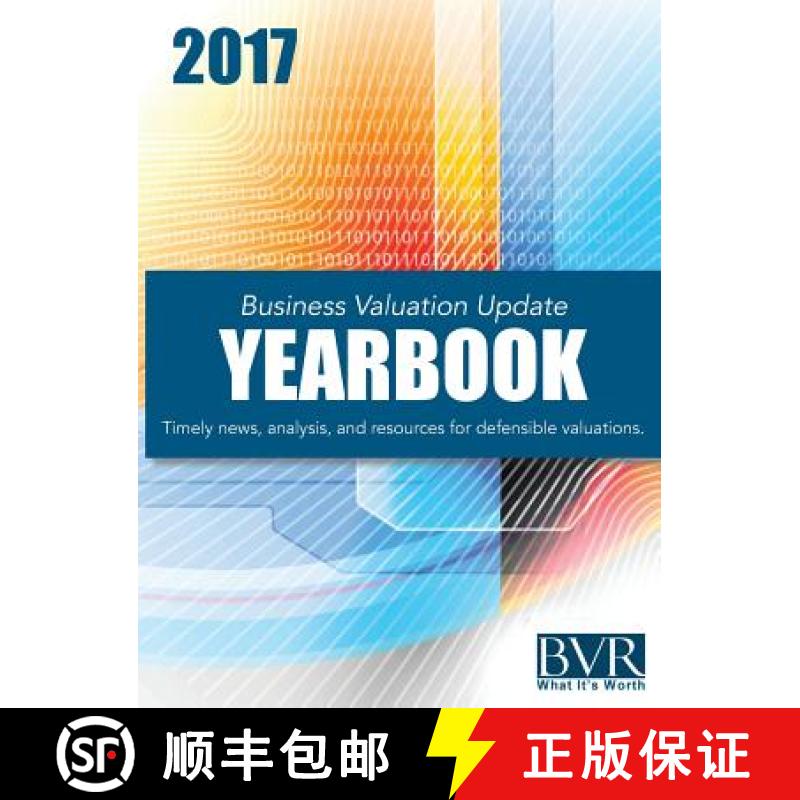 【2-3周达】Business Valuation Update Yearbook 2017 [9781621501053]