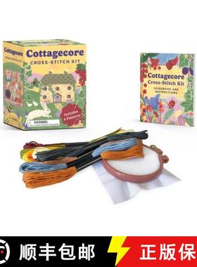【3-4周达】Cottagecore Cross-Stitch Kit : Includes 4 patterns [9780762487783]
