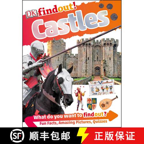 【3-4周达】精装 DKfindout! Castles [9781465481542]