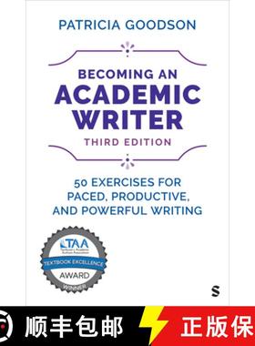 【3-4周达】Becoming an Academic Writer: 50 Exercises for Paced, Productive, and Powerful Writing (3) [9781544356150]