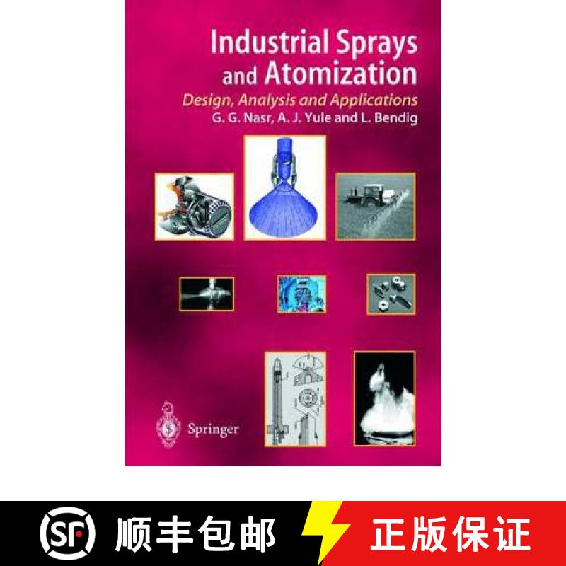 【3-4周达】Industrial Sprays and Atomization : Design, Analysis and Applications [9781849968751]