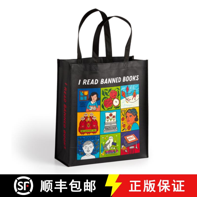 【2-3周达】I Read Banned Books Reusable Shopping Bag [9780735382428]