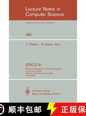 【3-4周达】STACS 91 : 8th Annual Symposium on Theoretical Aspects of Computer Science, Hamburg, Germa... [9783540537090]