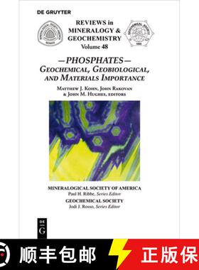 预订 Phosphates: Geochemical, Geobiological and Materials Importance [9780939950607]