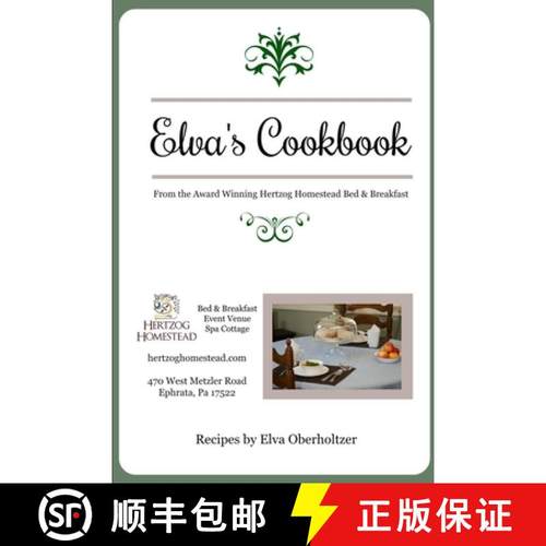 预订 Elva's Cookbook [9781312362352]