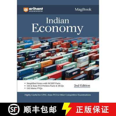 【3-4周达】Arihant Magbook Indian Economics for UPSC Civil Services IAS Prelims / State PCS & other C... [9789358892017]