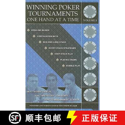 【3-4周达】Winning Poker Tournaments One Hand at a Time, Volume I [9780974150277]