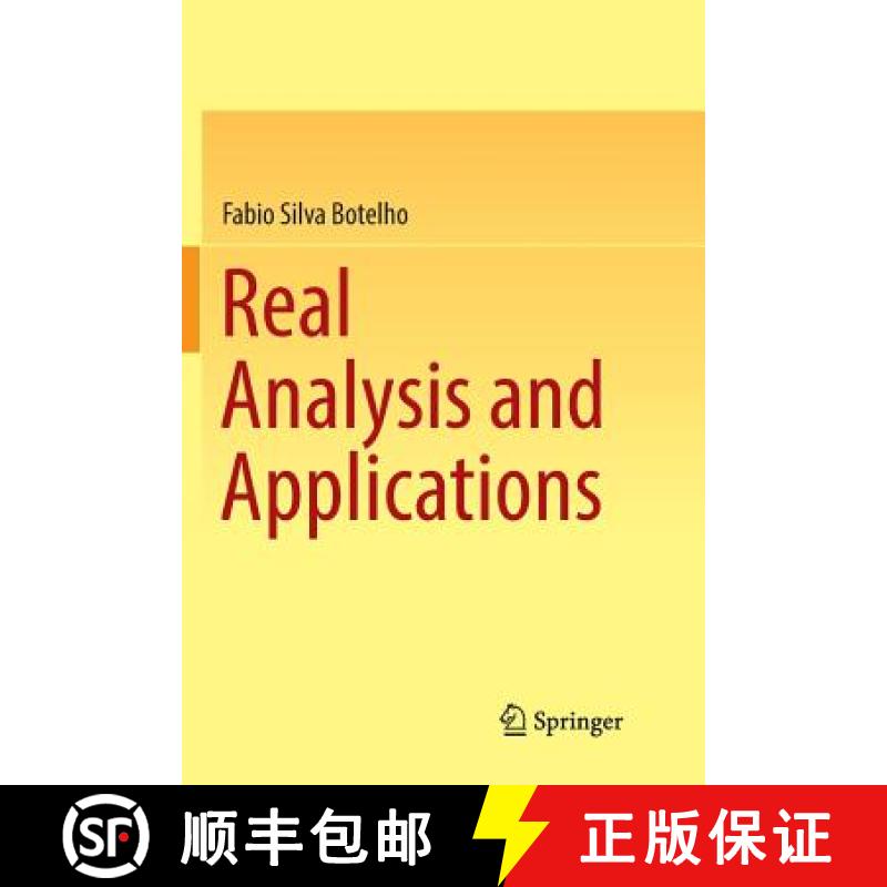 【3-4周达】Real Analysis and Applications [9783030087500]