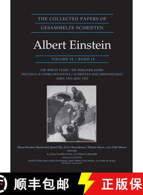 【3-4周达】精装 Collected Papers of Albert Einstein, Volume 14: The Berlin Years: Writings & Correspo... [9780691164106]