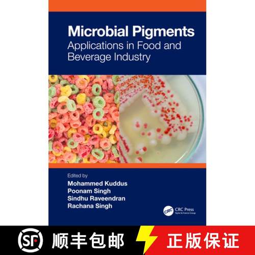 【3-4周达】Microbial Pigments: Applications in Food and Beverage Industry [9781032392639]