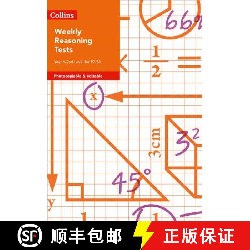 【3-4周达】Collins Tests & Assessment - Weekly Reasoning Tests for Year 6 / 2nd Level for P7/S1 [9780008333416]