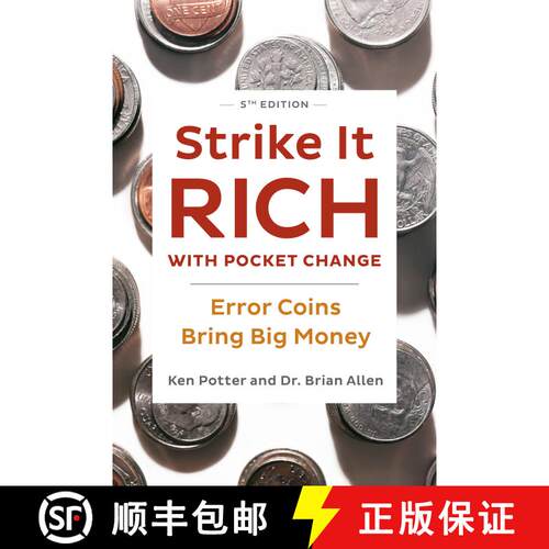 【3-4周达】Strike It Rich with Pocket Change: Error Coins Bring Big Money [9780593328606]